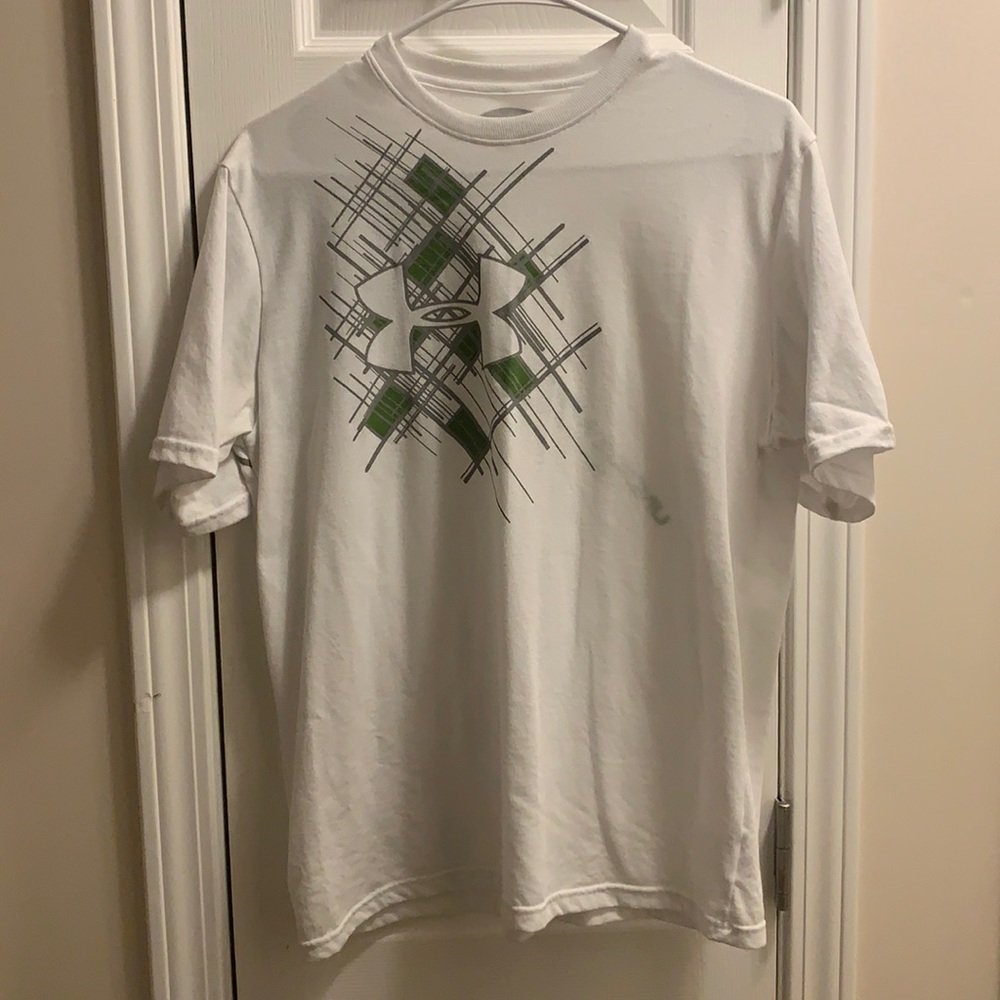 Under Armour Short Sleeve T-shirt - white - small